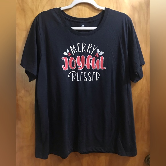 Holiday Time Christmas Tee XXL NWOT - Picture 2 of 5